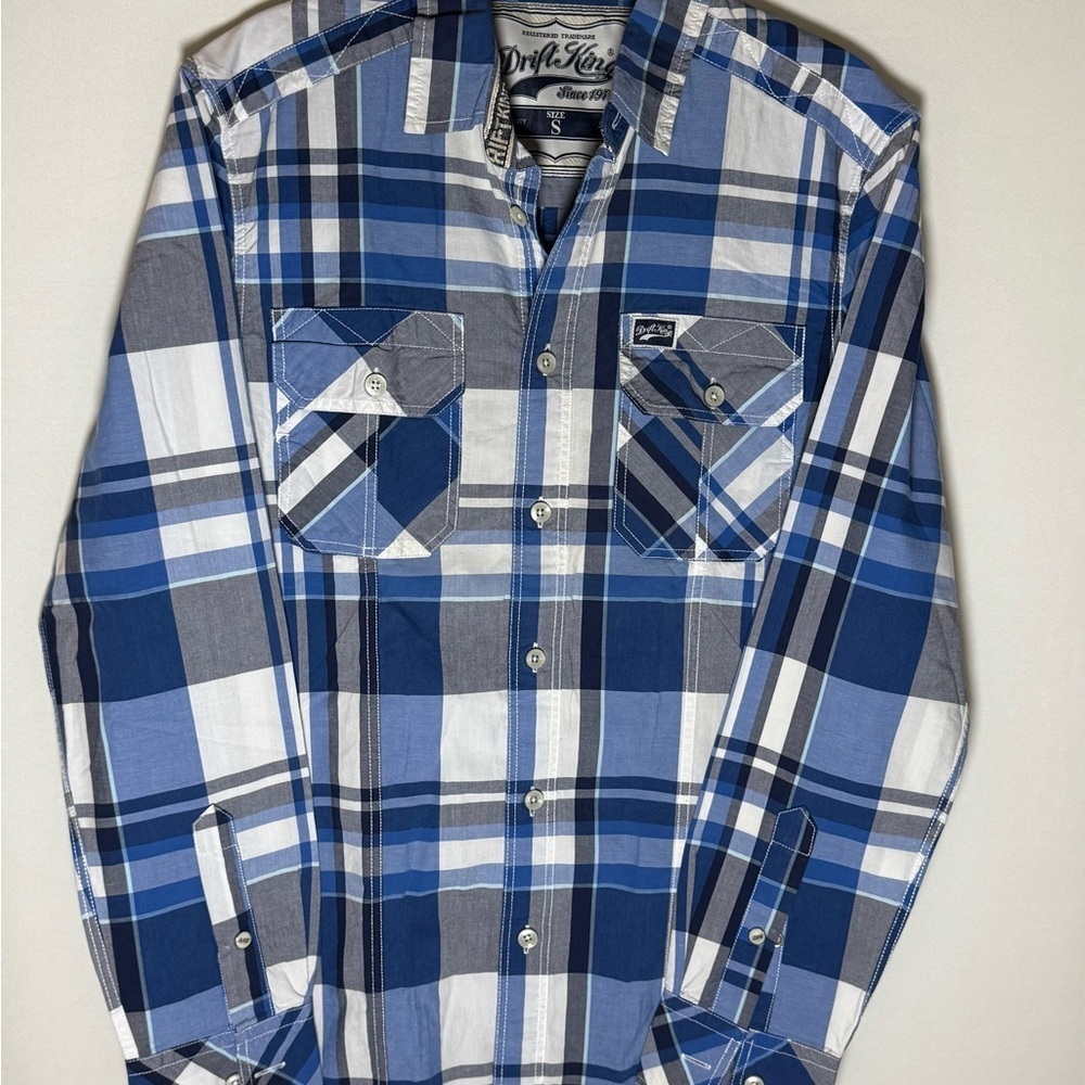 Drift King button up shirt • Men’s small